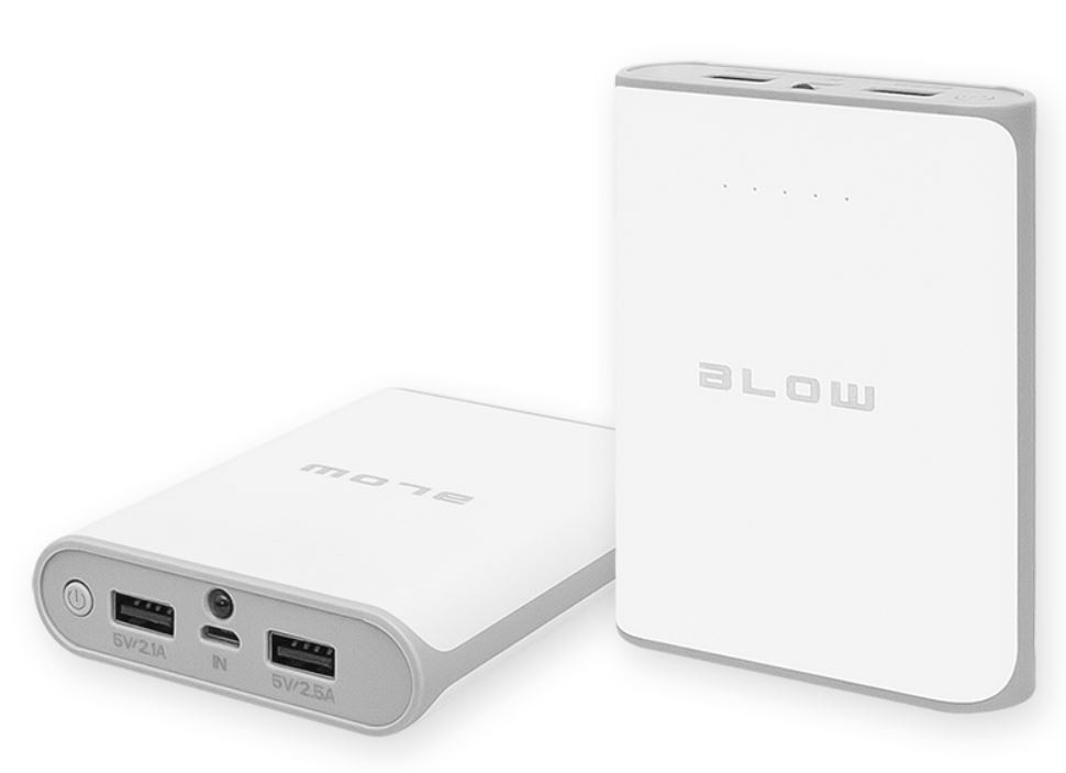 Power Bank PB14 14000mAh 2xUSB BIAŁY