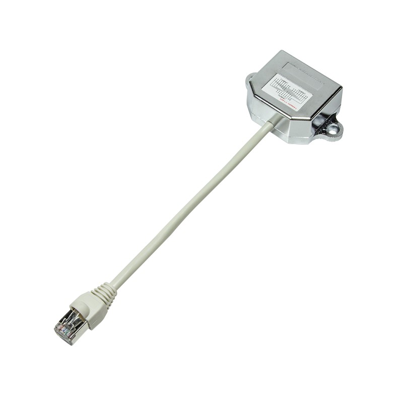 Adapter RJ45 do 2xRJ45, 1:1, typ T 