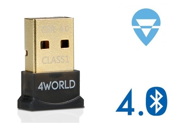 Adapter Bluetooth 4.0 EDR USB SuperSpeed Class1 zasięg 80m