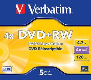 DVD+R 4x 4.7GB 5P JC Matt Silver 43229 