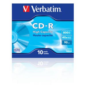 CD-R 40x 80MB 10P JC Extra Protection 43428