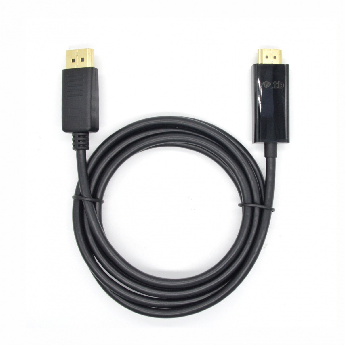 DisplayPort - HDMI Kabel 1.8m. czarny 