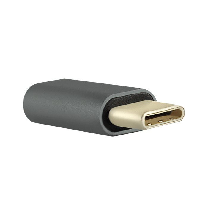 Adapter USB 3.1 Typ C męski | Micro USB 2.0 B żeński