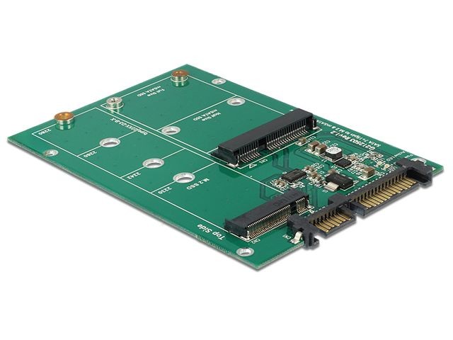 Adapter SATA 22PIN -> M.2 NGFF+MSATA COMBO