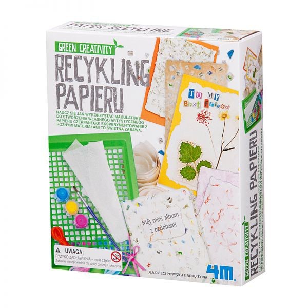 Recykling, Papier Czerpany