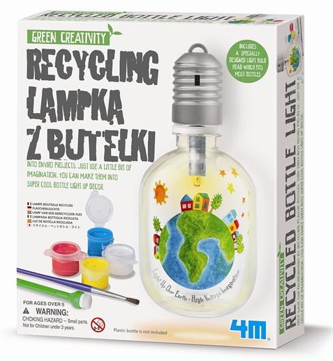 Recykling, Lampka z butelki