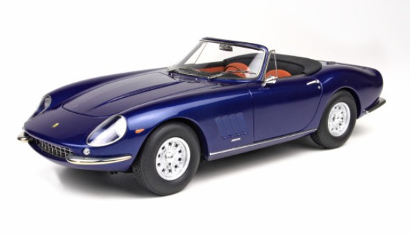 Ferrari 275 GTS/4 NART 1969 (blue) w/display