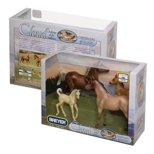 BREYER Zestaw Cloud 4 og ieryFoal box