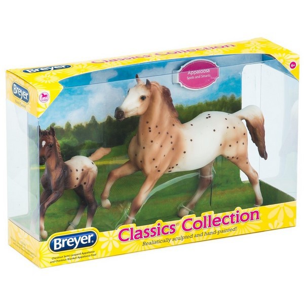 BREYER Koń CHESTNUT Semi -Lonard Appaloos