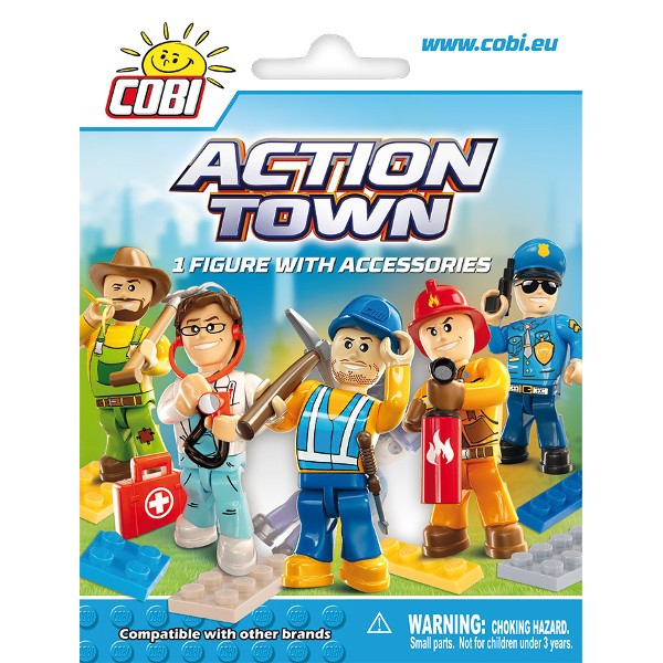 Klocki Action Town Figurka z akcesoriami