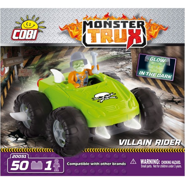 Klocki Monster Trux Villain Riderz figurka