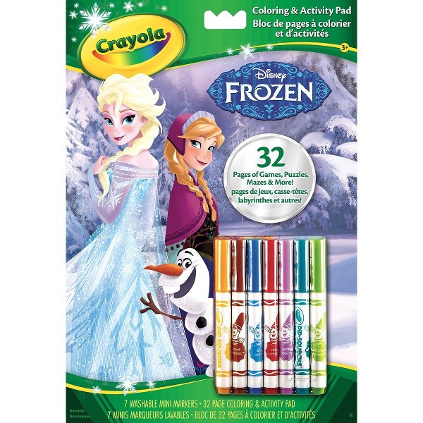 CRAYOLA Kolorowanka akty wizującaKraina lodu