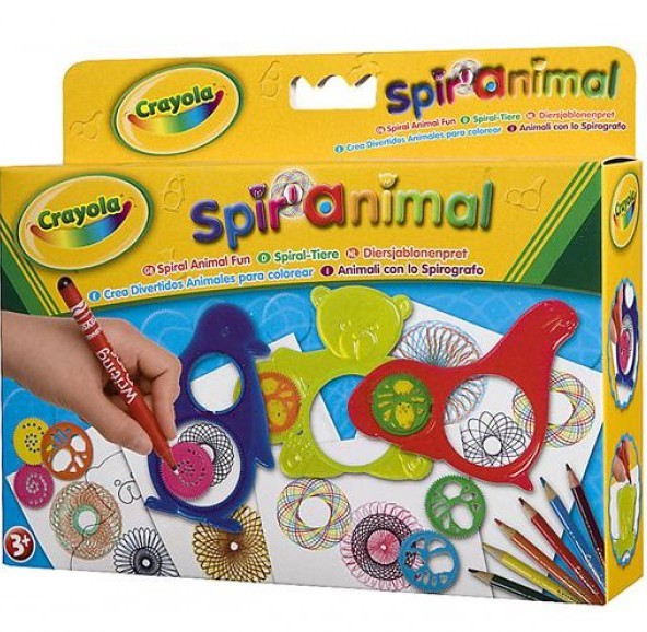 CRAYOLA Spirograf zwierzątka