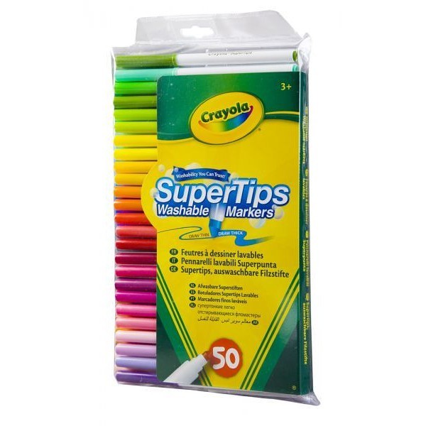 CRAYOLA Markery 50 sztuk