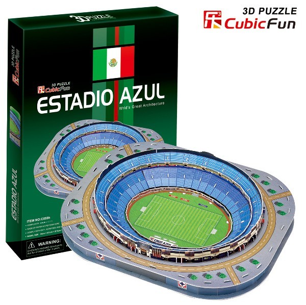 PUZZLE 3D STADION ESTADIO AZUL