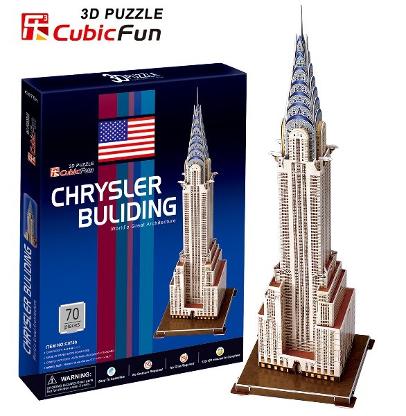 PUZZLE 3D CHRYSLER BULIDING