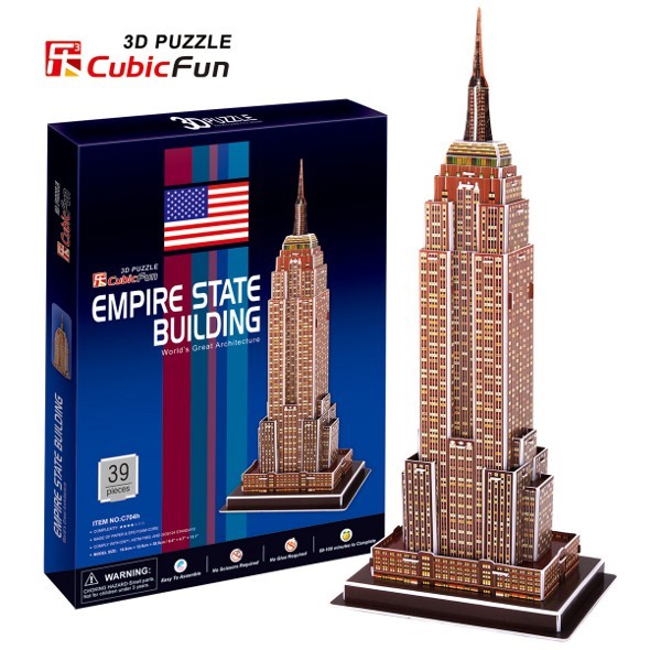 PUZZLE 3D EMPIRE STATE BUILDING