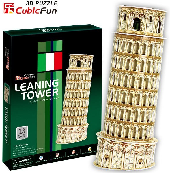 PUZZLE 3D KRZYWA WIEŻA PISA