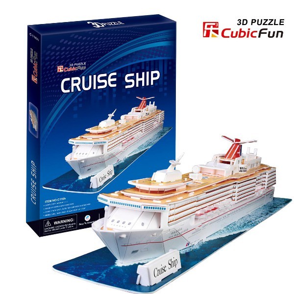 PUZZLE 3D Cruise Ship