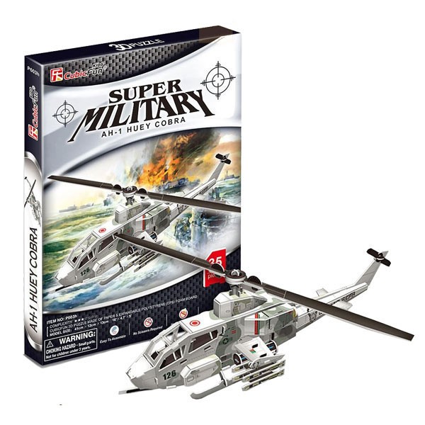 PUZZLE 3D AH-1 Huey Cobr a