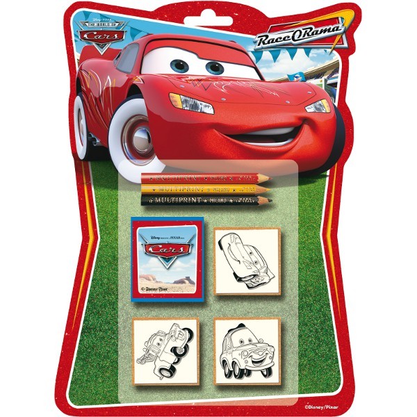 Pieczątki Shaped Cars 3 szt