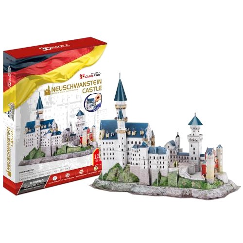 PUZZLE 3D Zamek Neuschwanstein