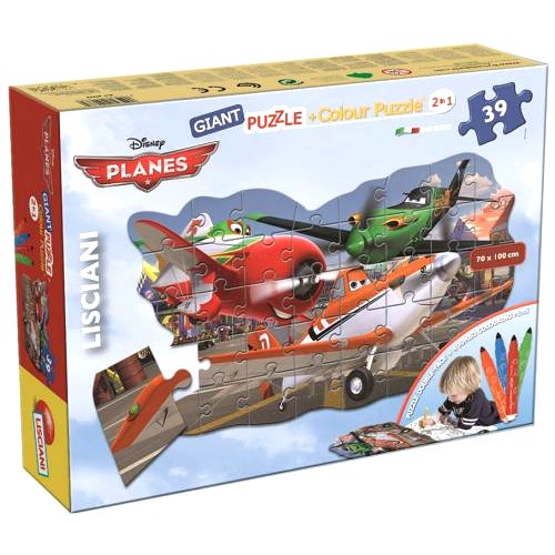 LISCIANIGIOCHI Puzzle Dw ustr.39 PlanesGigant