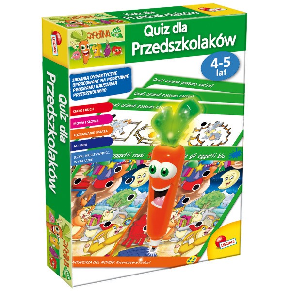 LISCIANIGIOCHI Qiuz dla przedszk.4-5 lat