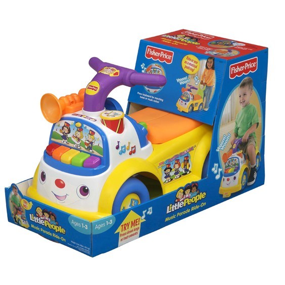 FISHER PRICE Jeździk Muzyczna Parada