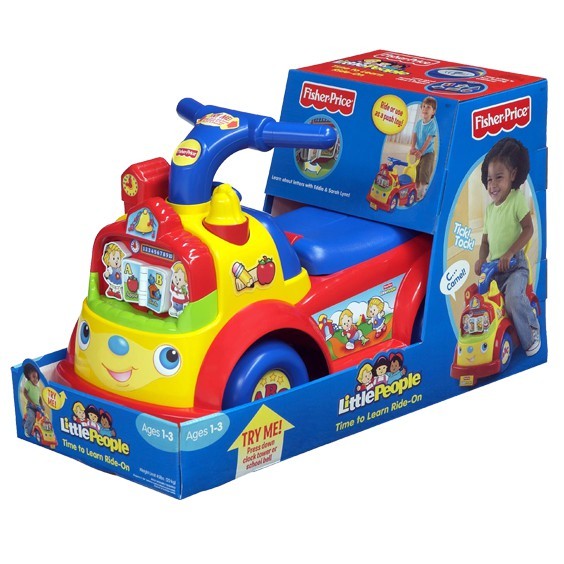 FISHER PRICE Jeździk Czas Na Naukę Angielskiego