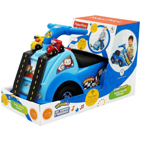 FISHER PRICE Jeździk Wyścigówka