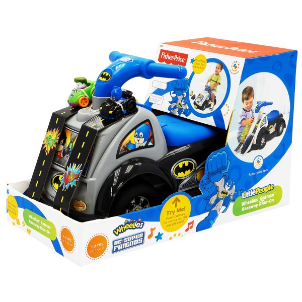 FISHER PRICE Jeździk wyścigówka Batman