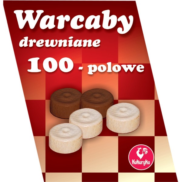 PROMATEK Gra Warcaby 100 -polowe