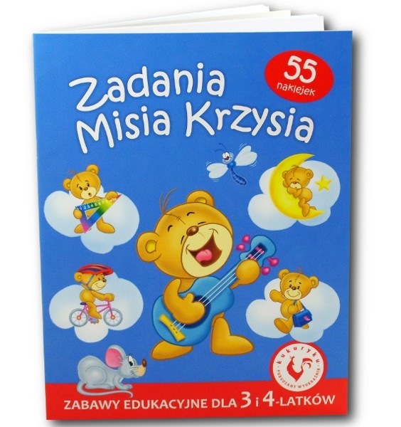 Książka Zadania Misia Krzysia