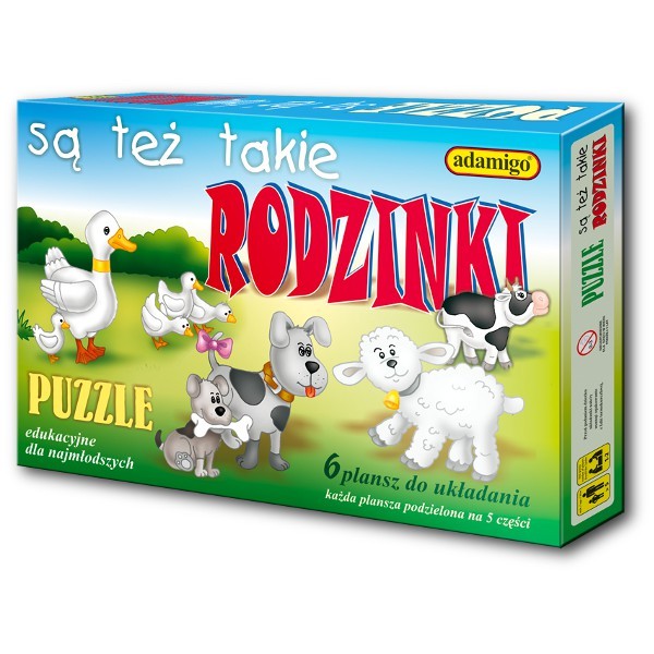 Puzzle Są też takie rodzinki