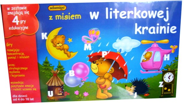 Zestaw Edukacyjny W Literkowej Krainie