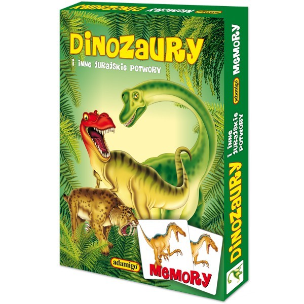 Gra Memory Dinozaury