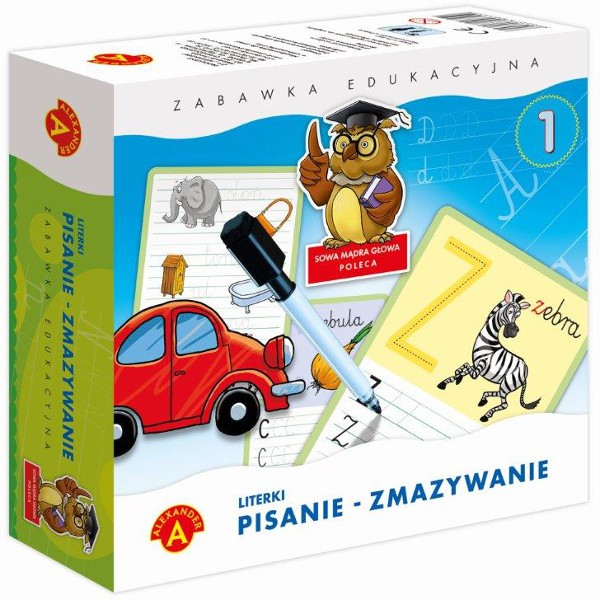 Literki Pisanie - Zmazywanie 1