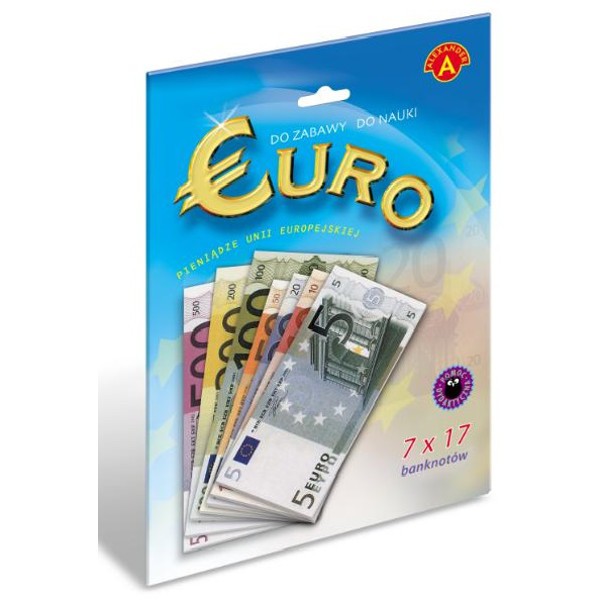 Zestaw banknotów Koperta Euro