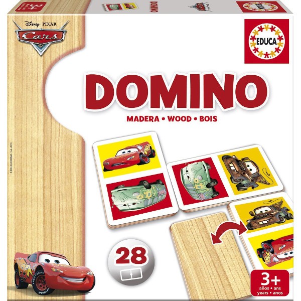 Domino Drewniane,Cars