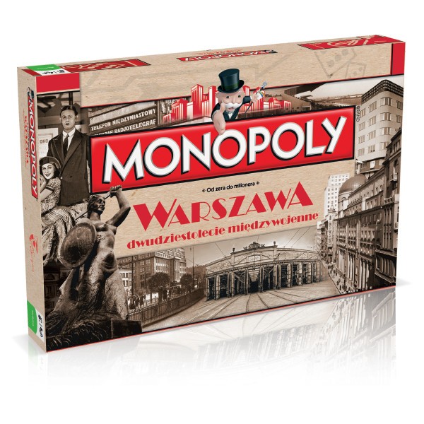 HASBRO Monopoly Warszawa XXlecie