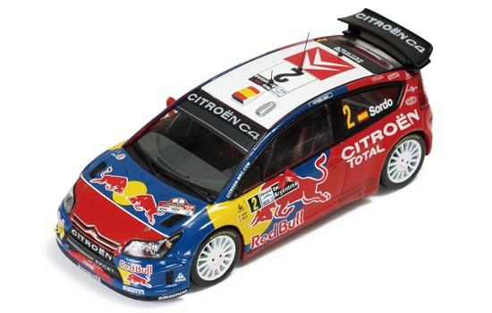 IXO Citroen C4 WRC Red B ull #2 D. Sordo