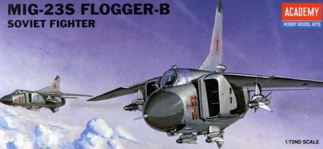 ACADEMY MiG-23S Flogger- B Soviet Fighter