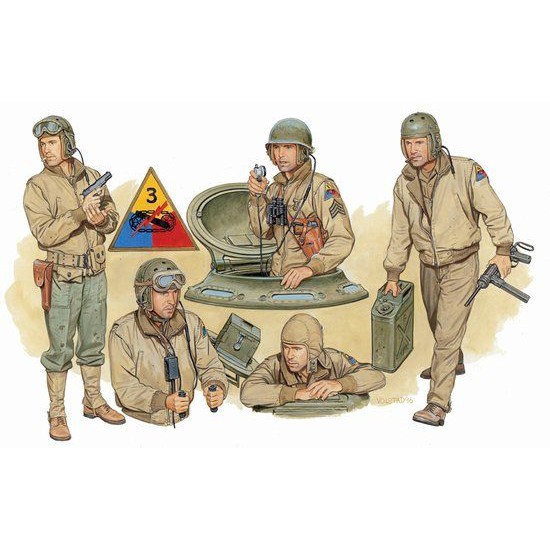 US Tank Crew NW Europe 1944