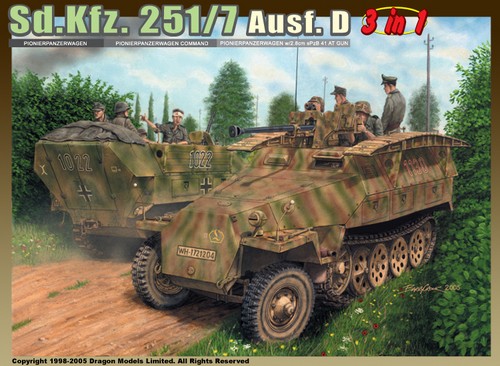 DRAGON Sd.Kfz.251/7 Ausf . D