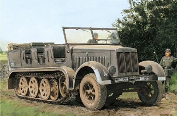 DRAGON Sd.Kfz.7 8 t Half -Track Initial