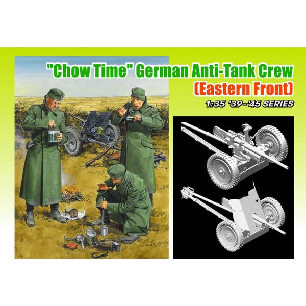 DRAGON Chow Time German Anti-Tank CrewW/3,7cm Pa