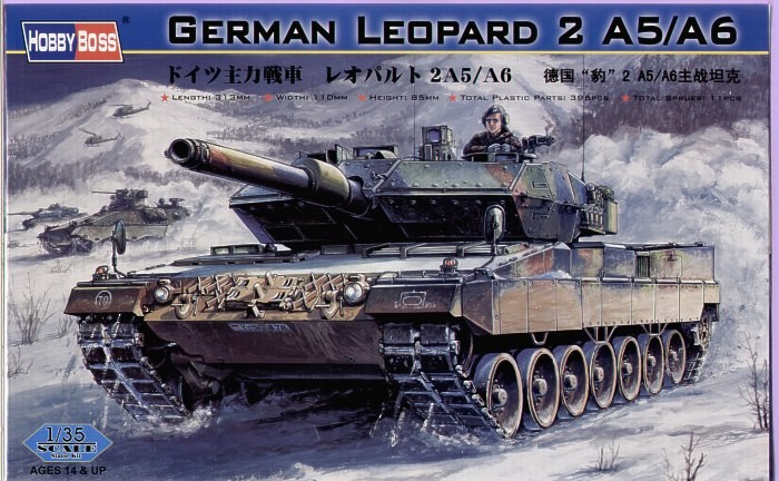 HOBBY BOSS German Tank L eopard 2 A5/A6