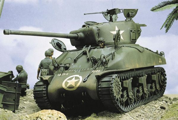 ITALERI M4-A1 Sherman 