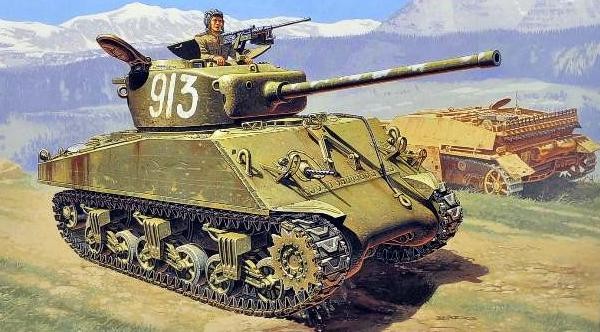 ITALERI M4A2 76mm Wet Sherman